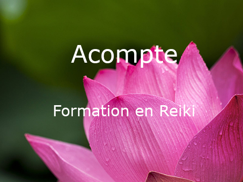 Acompte “Formation Reiki”